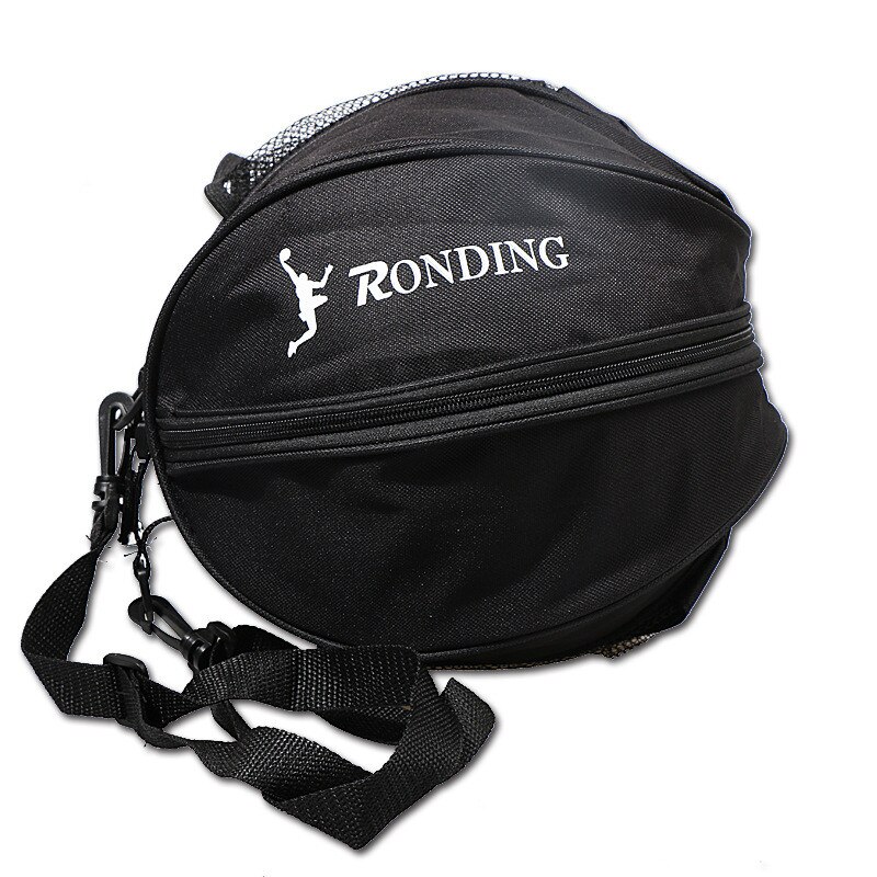 Utendørs sport skulder fotball ball poser treningsutstyr lagring mesh side toveis åpenn ball bag volleyball basketball