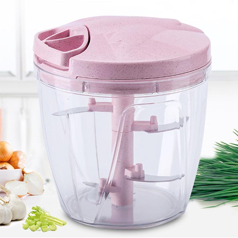 Manual Meat Grinder Hand-power Vegetable Food Chopper Fruit Nuts Grinder LSK99