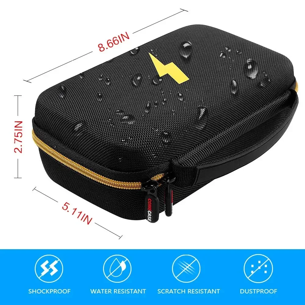 （CASE ONLY)Hard Carrying Case for Fluke 87-V/ 87V Max/ 88V/ 15B+/ 17B+ and More Digital Multimeter, Protective Travel Storage