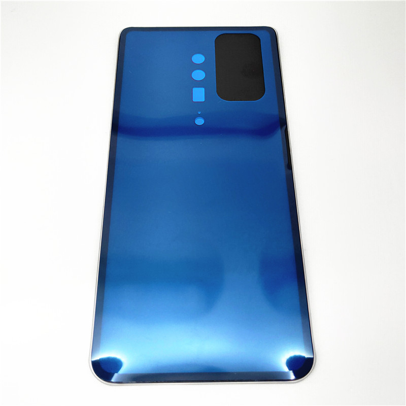 Batterij Back Cover Voor Oppo Reno 10X Zoom Batterij Cover Rear Behuizing Deur Glazen Case Vervangende Onderdelen + Sticker