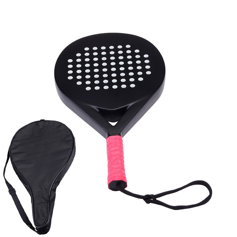Hiilikuitu padel tennismaila tennis tennismaila padel tennismaila padel laukku puhdas musta tennis mailat: R05