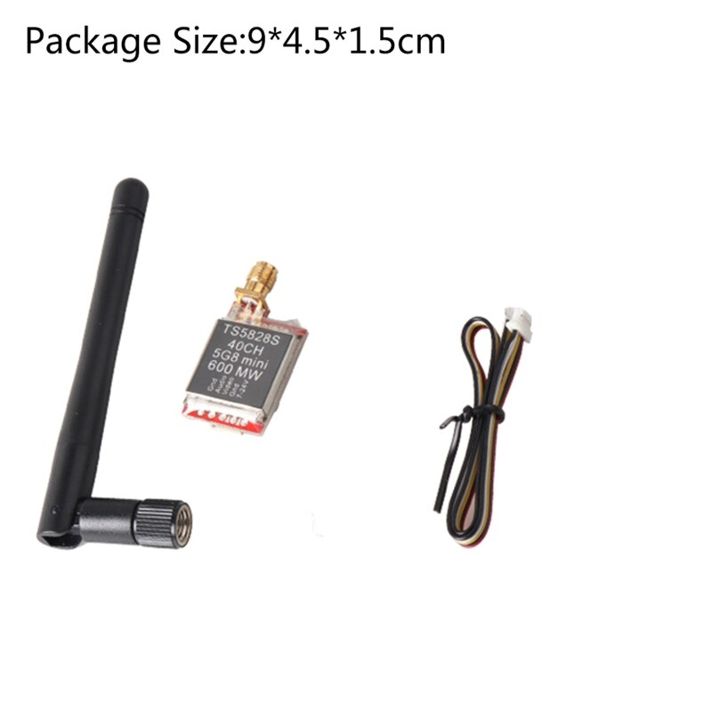 TS5828S Micro 5Gb 600Mw 40CH Fpv Zender Kabel Antenne Voor Rc Drone Quadcopter Accessoires Onderdelen 649A
