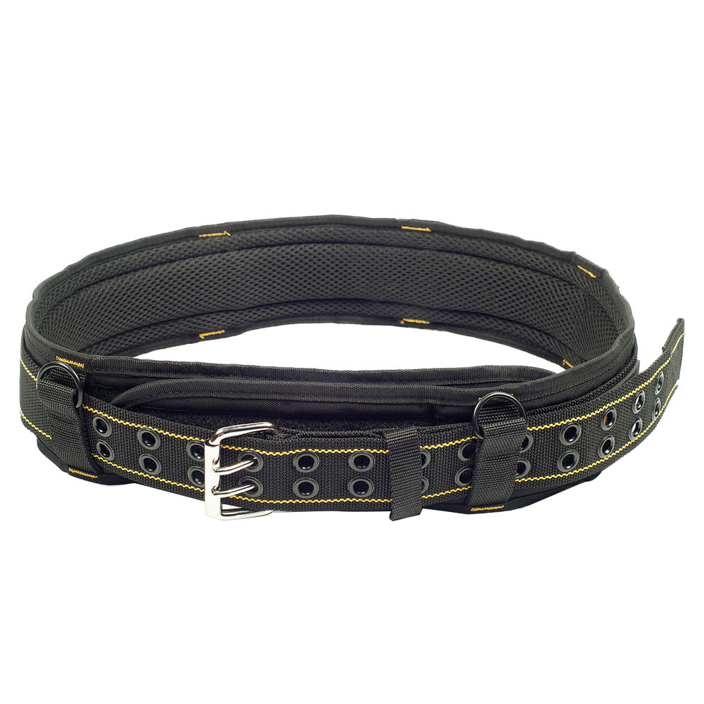 3 Inch Padded Tool Belt Work Tool Belt with Quick Release Buckle Back Support Adjustable Waist for Technician Heavy Duty Work