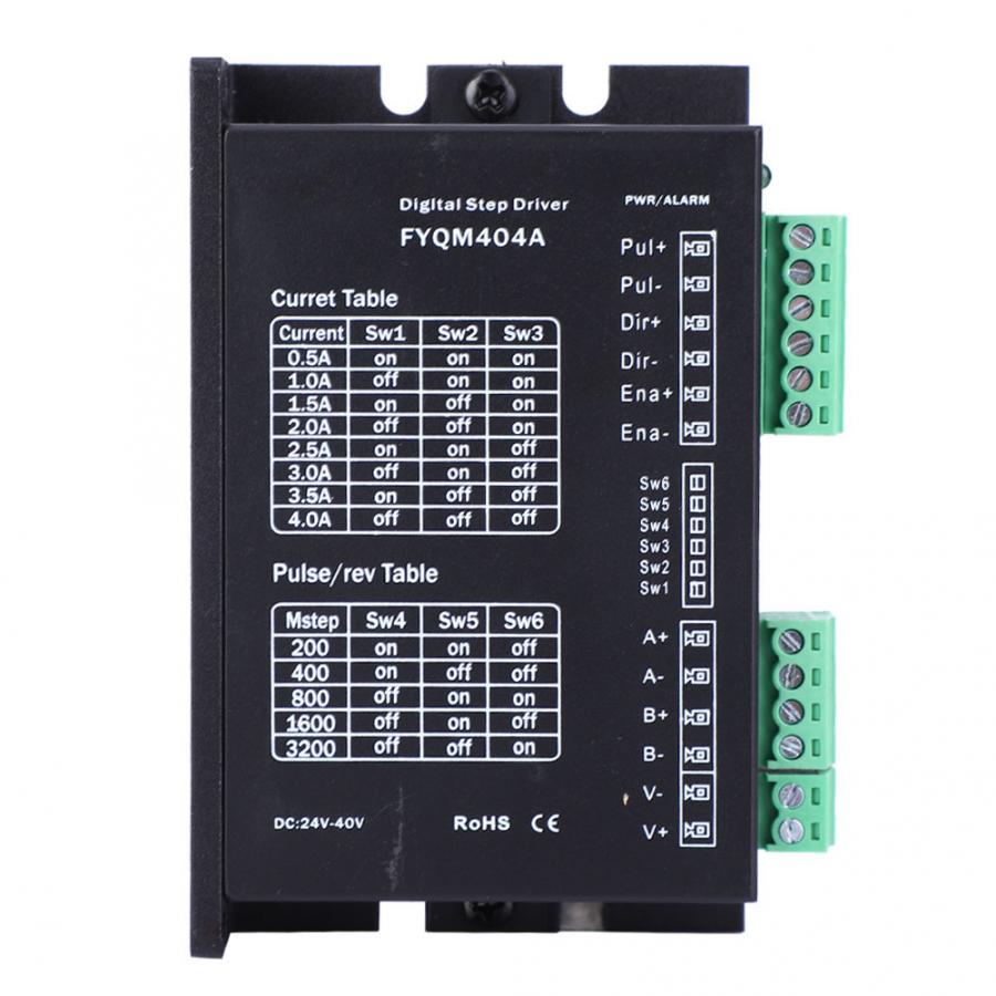 17 23 Stepper Motor Driver FYQM404A-AP 2Phase Stepper Motor Driver DC24~40V 0.5~4.0A digital stepper