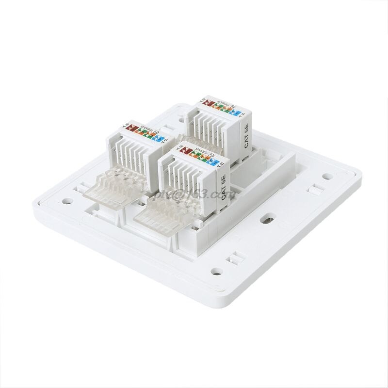 86 tyyppinen tietokoneliitäntä paneeli cat 5e verkkomoduuli  rj45 kaapeliliitäntä