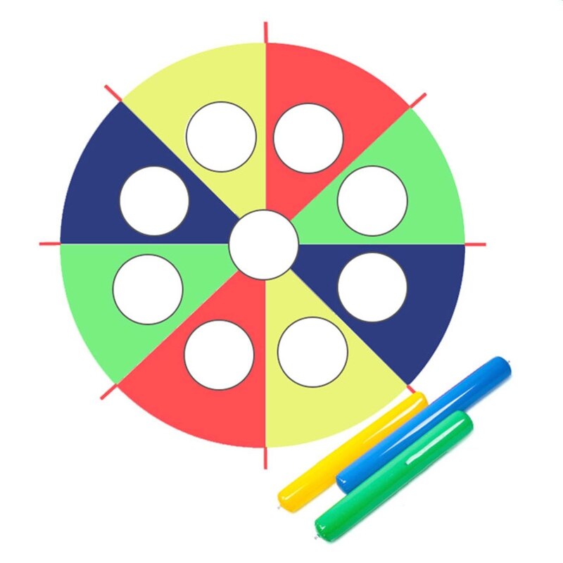 2/3/4/5/6 Meters Kindergarten Whack-a-Mole Rainbow Umbrella Children Interactive Game Props Nursery Sensory Integration Training: 3