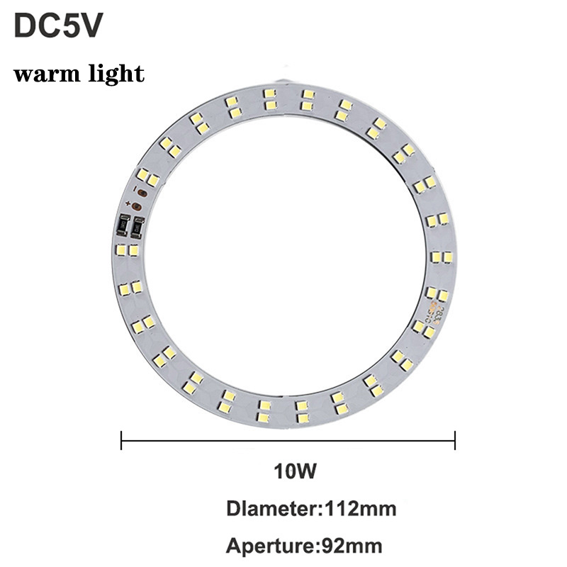 1 ST LED Chips DC5V Dimbare Lichtkaart 5730SMD Enkele/Drie Kleur LED lichtbron 10 W/12 W Met USB Dimmer Controller 1.5 m lijn