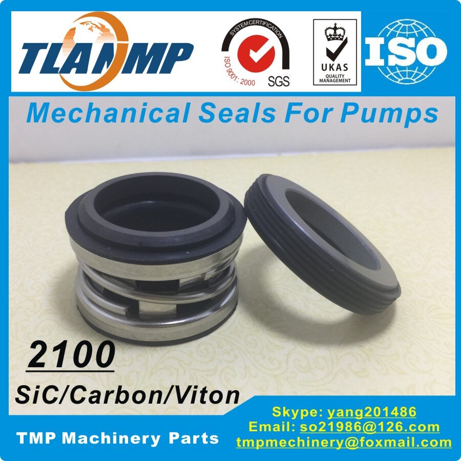 Type 2100-1-48 , TJ-0480 , T2100-48 , 2100-48 (L3) J-Crane Elastomeer Balg Mechanical Seals (Materiaal: Carbon/Sic/Vit)