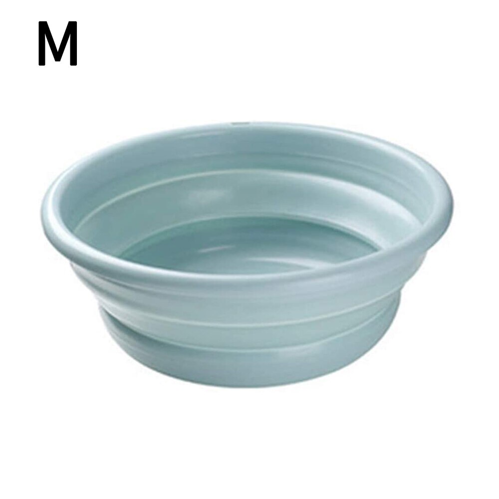 Portable Non-Slip Basin Multipurpose Portable Washing Basin For Home Tourism Outdoor Supplies Folding Basin Household Telescopic: 08