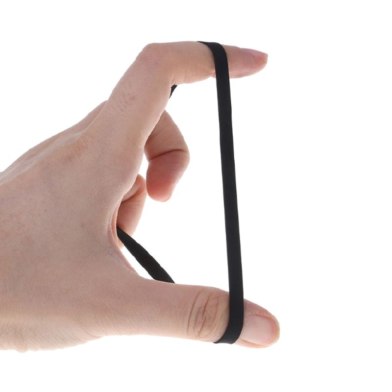 Pladespiller pladespiller rem udskiftet gummi flad drivrem 3.5mm bred til phono optager walkman dvd cd-rom repeater