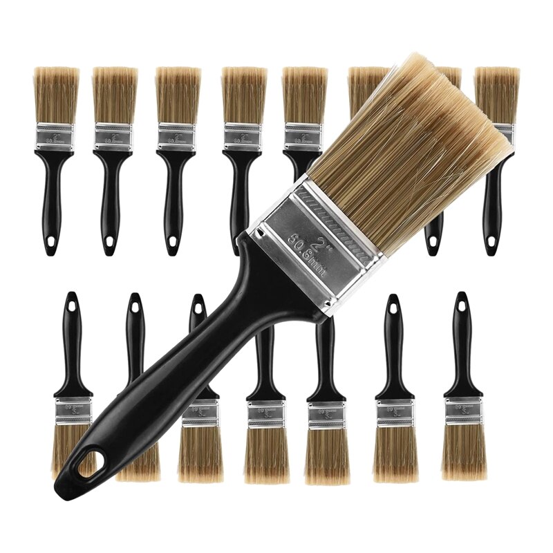 Paint Brushes Home Wall Trim House Paintbrush Set Multi-Purpose Home Repair Tools For DIY Paint Stains Varnishes: B