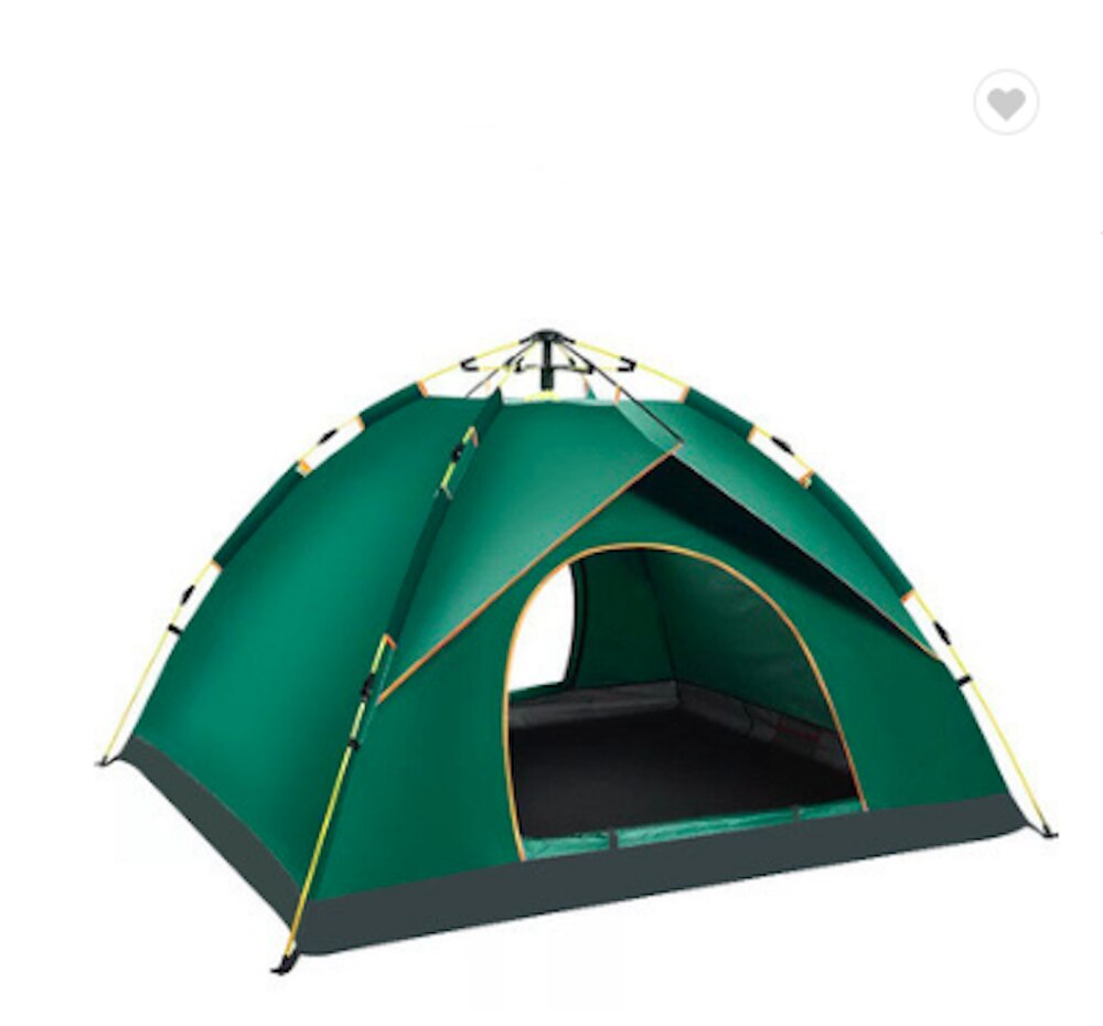 Two-person outdoor portable double-decker waterproof camping beach tent