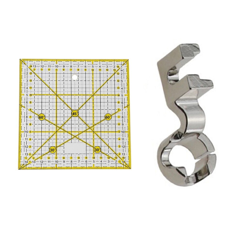 DIY Quilting Sewing machine presser foot Patchwork Foot Quilting Embroidery High Shank For Sewing Machine Tool and accessories #