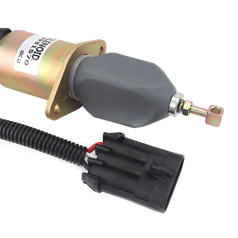 12V SHUT OFF SOLENOID for CUMMINS 6CT 3936026 5016... – Grandado