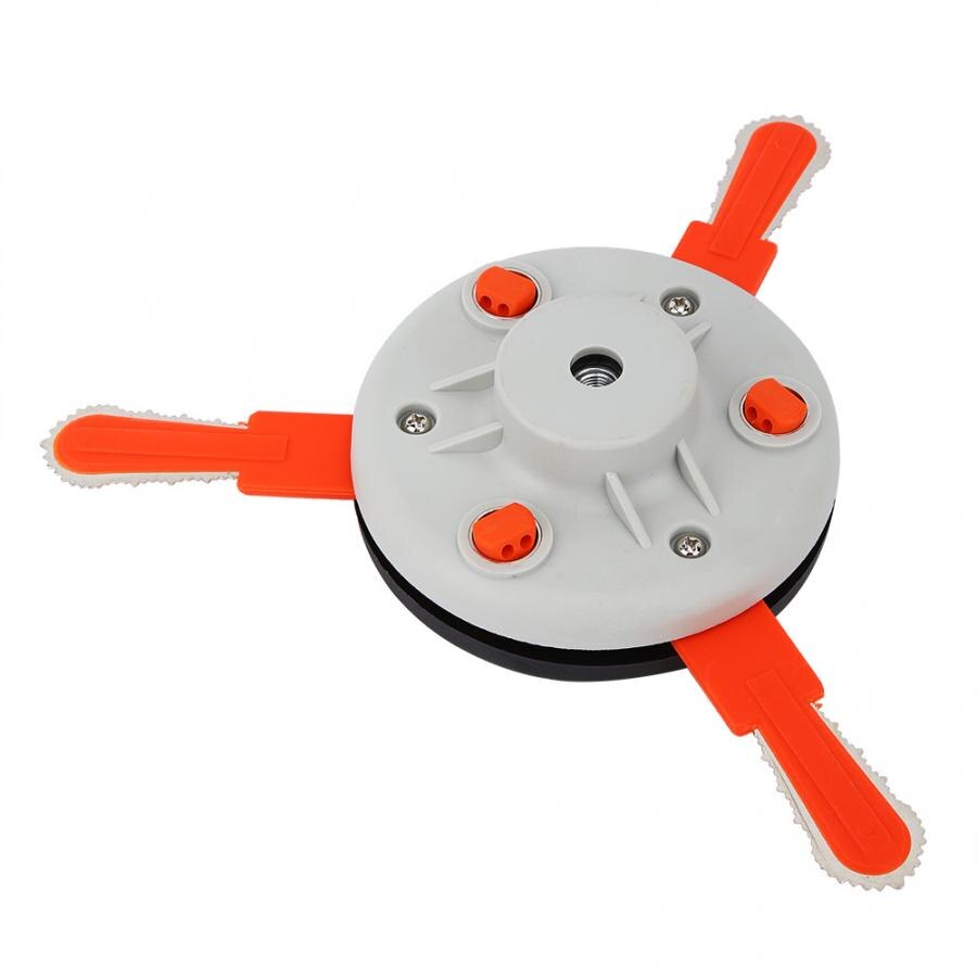 Universal Trimmer Head Brush Cutter String Replacement Lawn Mower Accessories Teeth Brush Cutter Blade Metal Trimmer