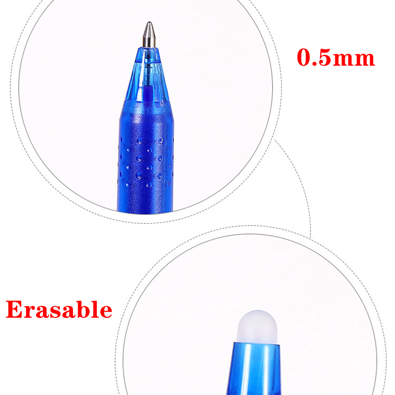 8PCS YDNZC Erasable Pen 8 Colors Ink Gel Pen of Styles Rainbow Best-selling Drawing Stationery Pens For School