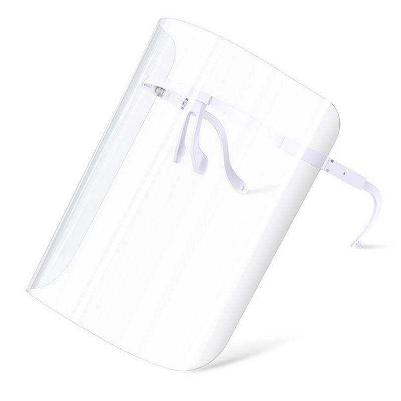 Masque Transparent résistant à l'huile de cuisson de cuisine de Sheild de visage réglable rétractable nouveaux outils de cuisine de cuisine outils de spécialité: white