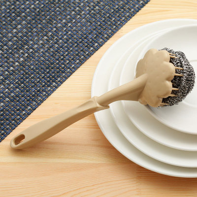 Portable Soap Dispenser Scrubber Cleaner Dish Wand Brush Scrub Refill Washing Dishwasher Kitchen Clean Cleaning Supplies Tools: 04As picture