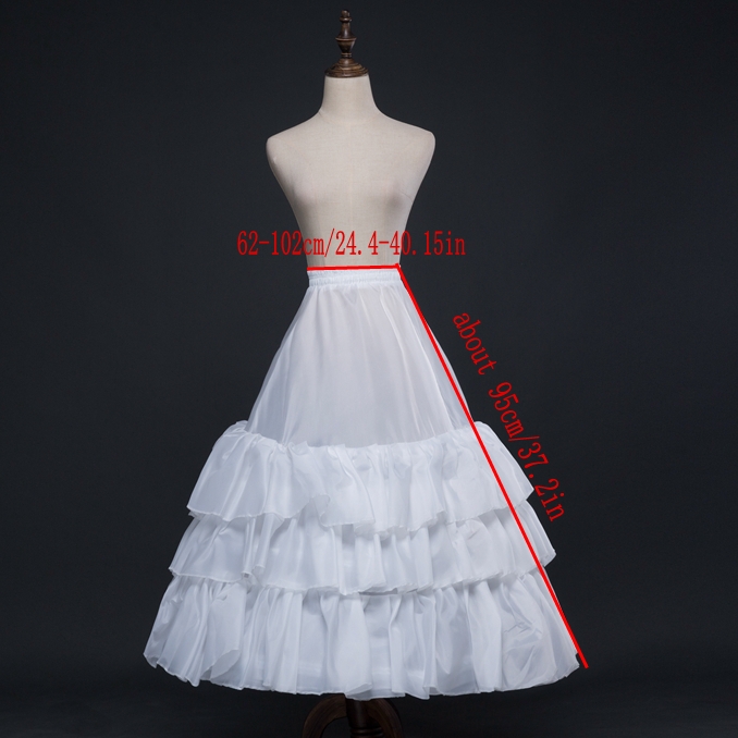 Petticoat Crinoline Slips Hoop Skirt Vintage Underskirt for Gown Dress Many Styles for Bridal Wedding
