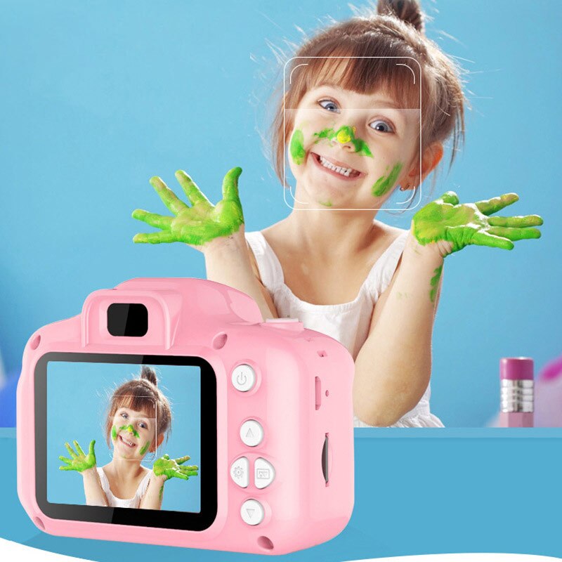 2 Inch Mini Digital Camera Cute Kids Camcorder With Display Screen For Children Birthday Outdoor Cartoon Photography Props