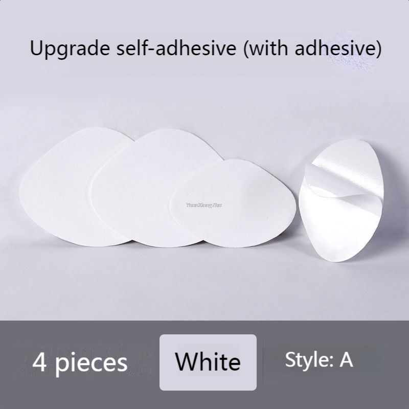 Parche adhesivo para reparación de calzado, pegatina para reparación de Vamp, adhesivo para plantillas, Protector de talón, herramienta para el cuidado de los pies, forrado, antidesgaste: A-White