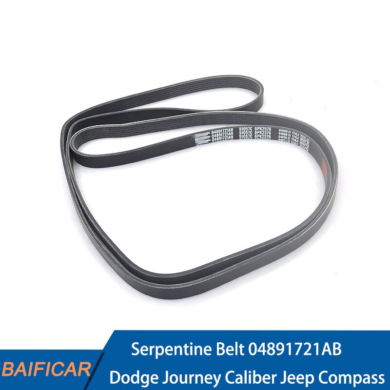 Baificar Brand Serpentine Belt 04891721AB For Dodge Journey Caliber