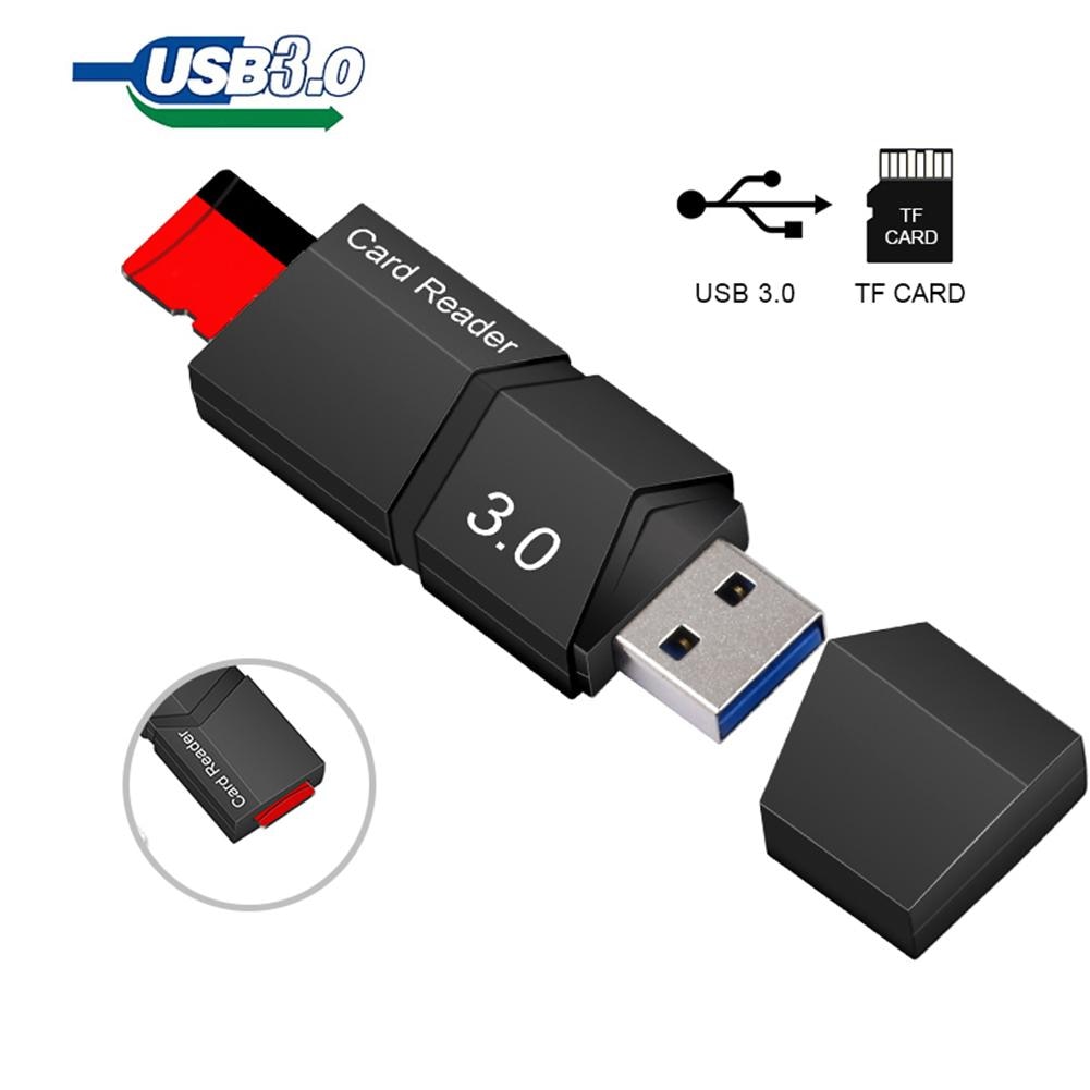 Cool Black Usb 3.0 Multi Smart Memory Kaartlezer Mini Kaartlezer Voor Microsd Computer Laptop