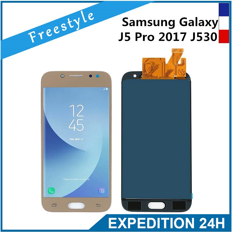 Écran tactile LCD Super Amoled de remplacement, pour Samsung J5 Pro J530 J530F J530H