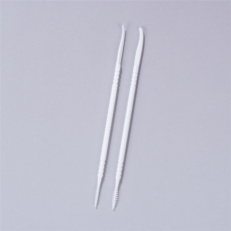 FAWN MUM Portable Toothpicks 300pcs Soft Plastic Massage The Gums Soft Dental Interdental Cleaning Brushes Oral Care Toothpick