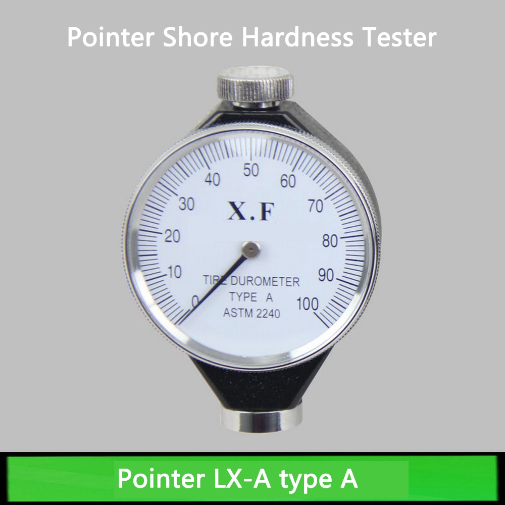 Digital Hardness Durometer Digital Hardness Tester Hardness Meter Shore 0-100 A/C/O/D For Plastic Leather Rubber Multi-resin: White