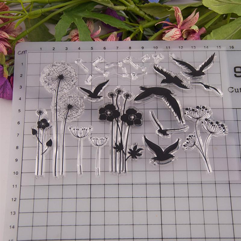 Timbres transparents mixtes pour la fabrication de cartes, le