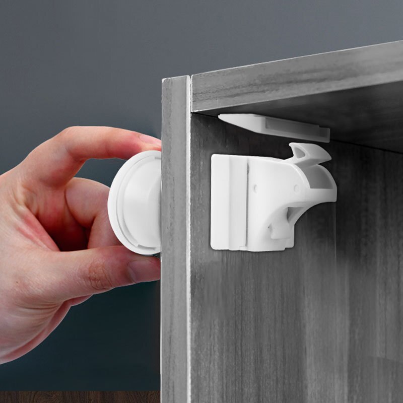 Serrure magnétique multifonction pour meubles et tiroirs, dispositif de sécurité pour bébé, Protection Invisible pour porte d&#39;armoire