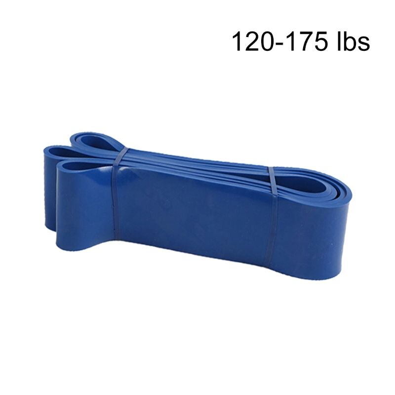 208cm fitness pull up assist bands rubber bands yoga heavy duty resistance band 27rd: Blauw