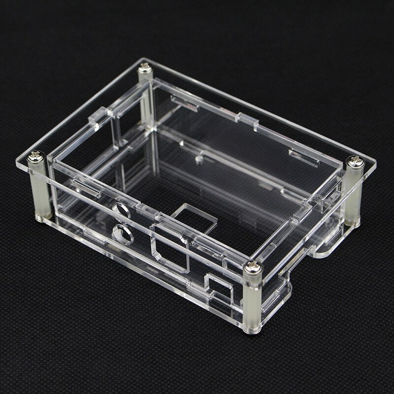 S ROBOT For Raspberry Pi 4 Acrylic Case Transparent Shell for 3.5inch HDMI Touch Screen Display for Raspberry Pi 3 RPI102