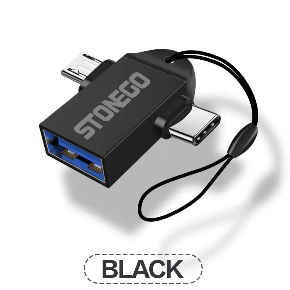 STONEGO USB do USB Dapter kabel OTG typu C męski do USB 3.0 2.0 żeński kabel do MacBook Pro Samsung Adapter typu C