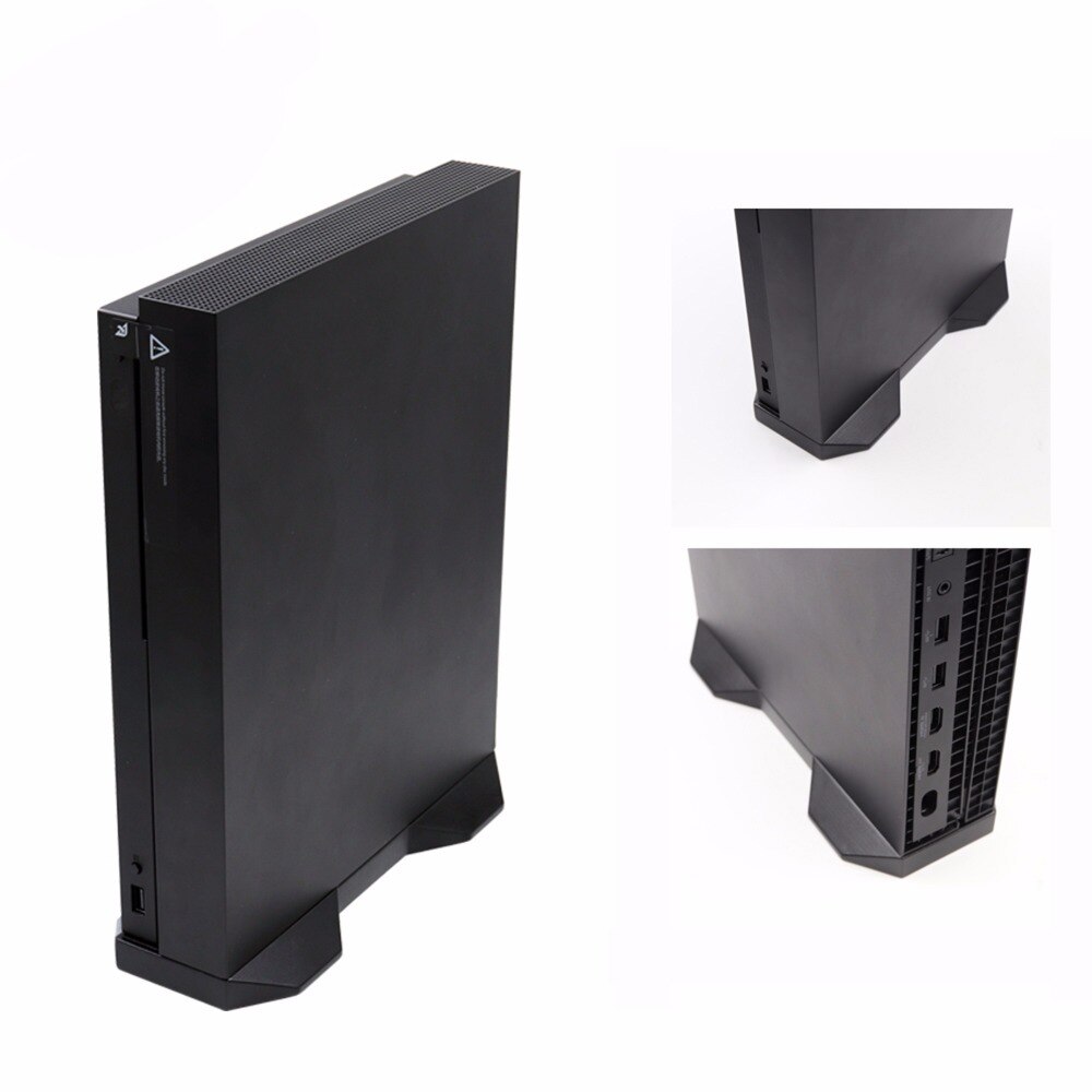 MASiKEN Zwarte Verticale Stand Mount Houder Base voor Xbox Een X Cradle Stand Docking Station voor X box Een X Dock Game accessoires