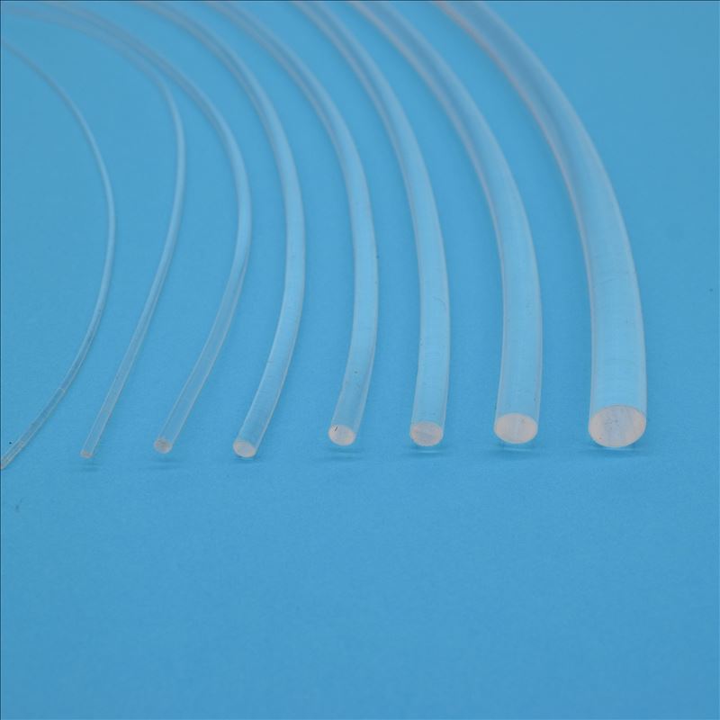 Cabo de fibra óptica pmma de plástico com brilho lateral transparente 5mx, cabo óptico de núcleo sólido com diâmetro de 2mm/3mm/5mm/6mm/8mm/10mm