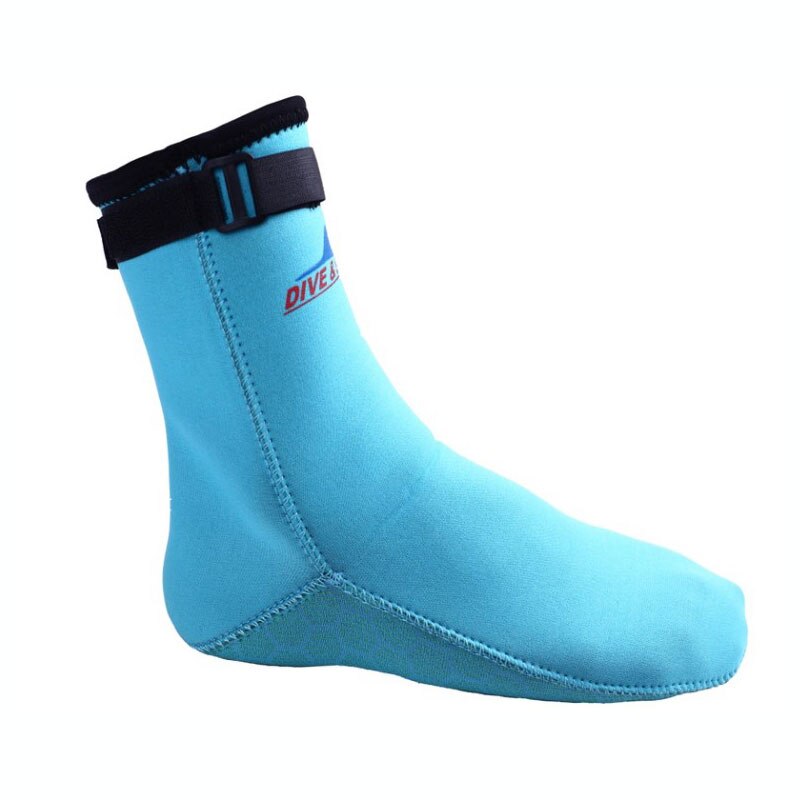 3mm Neopreen kleur Wetsuits Premium Neopreen Water Sok/Westsuit Laarzen Schoenen Zwart en Roze Maat 33 45: Blauw / L