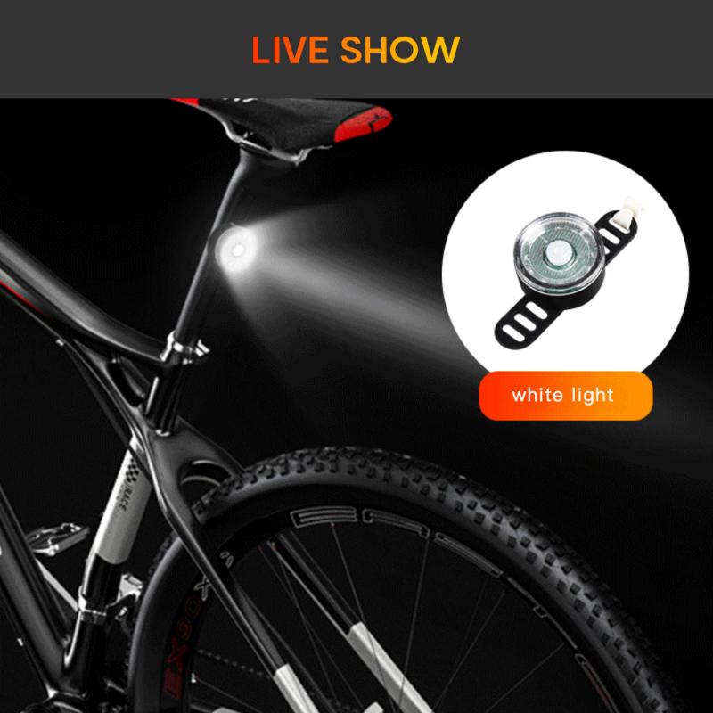 LED Bike Light Waterproof Rear Tail Light USB Rechargeable Mountain Bike Seatpost Taillamp Cycling Bike Accessories ciclismo luz
