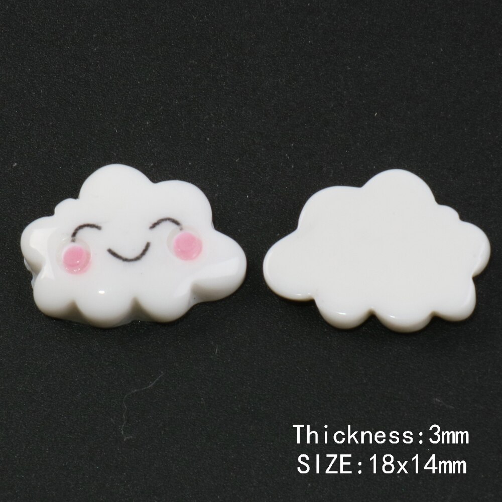 1 stk cloud crown deer flatback cabochons 3d harpiks, telefon etui hår klip dekoration, gør det selv forsyninger, smykke tilbehør ,1 yc 10944: 1103767003