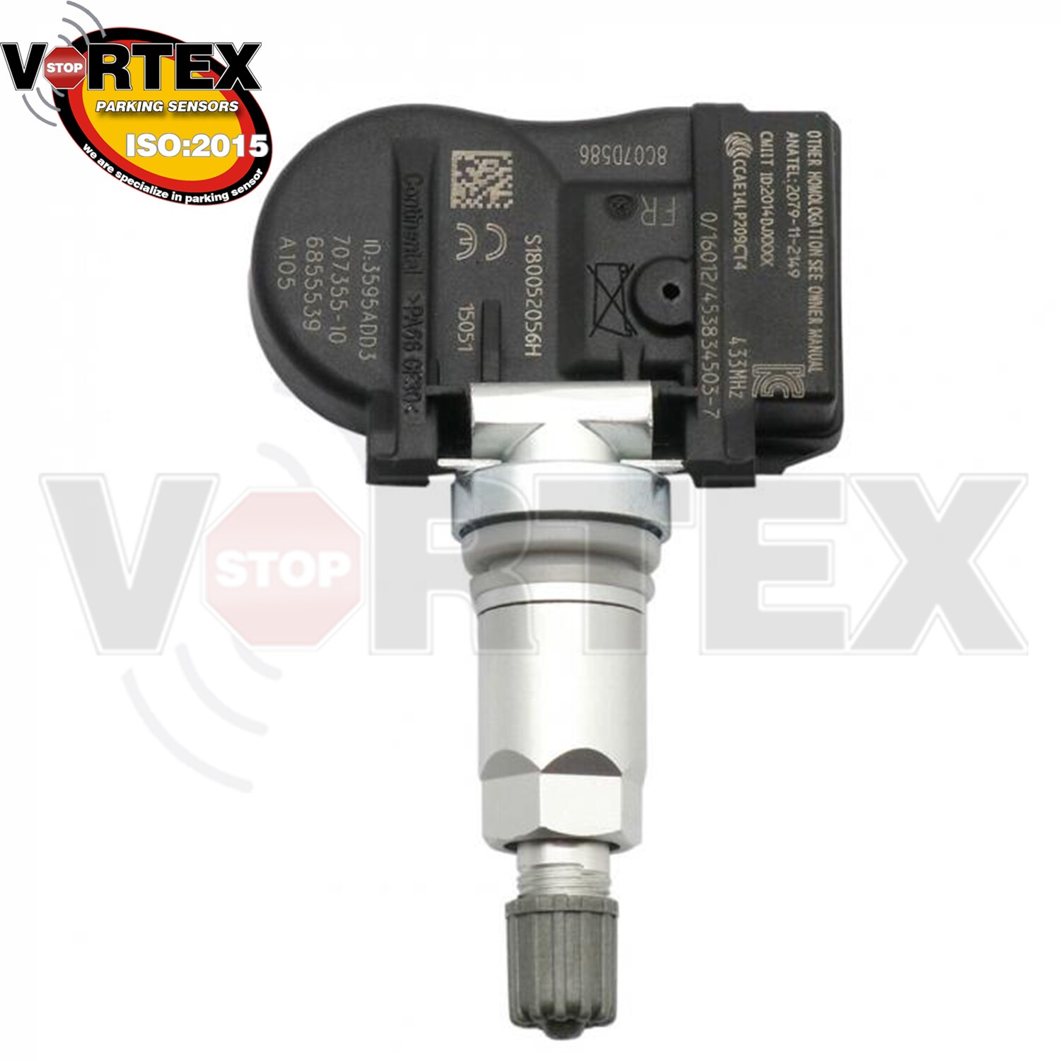 4 PCS 433MHZ Tire Pressure Sensor TPMS 707355-10 70735510 707355 10 36106881890 36106856209 6855539 For BMW: 1 PCS