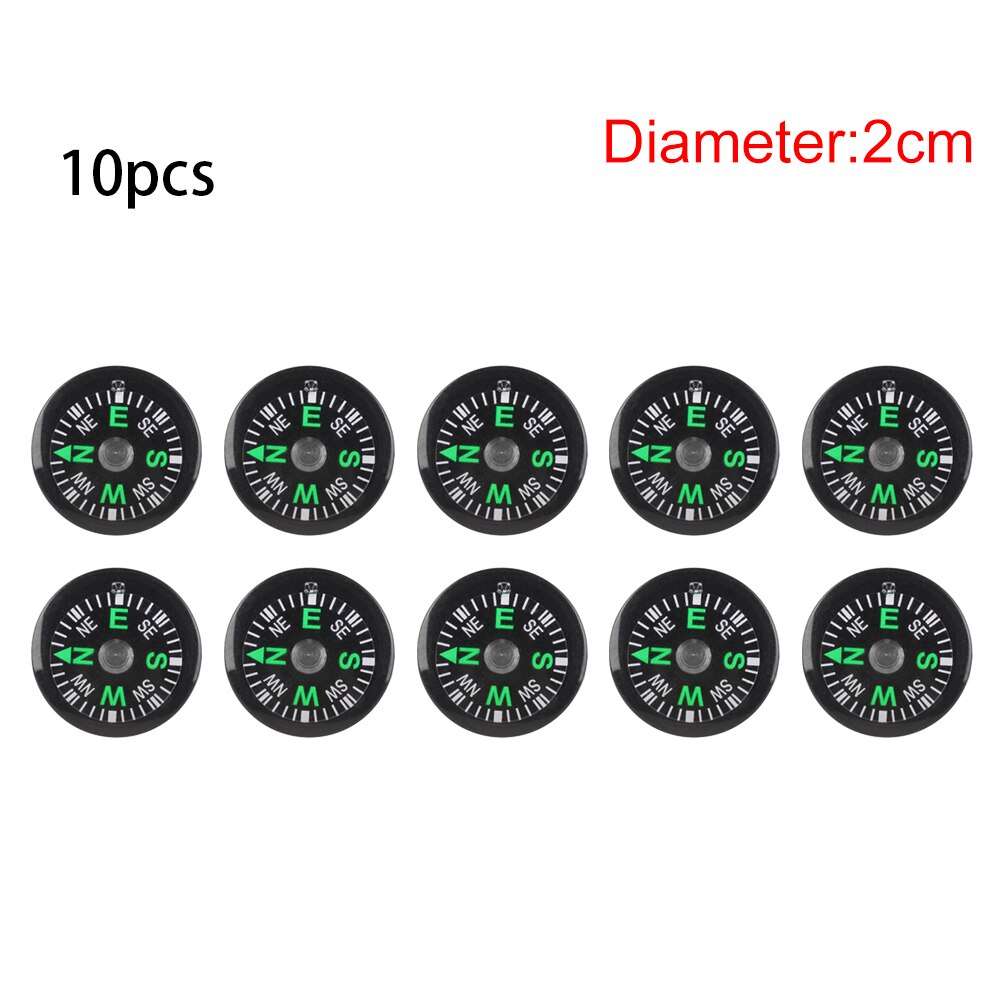 10Pcs Mini Plastic Handheld Accurate Compasses Portable Survival Practical Guider Outdoor Camping Hike Navigation: 06