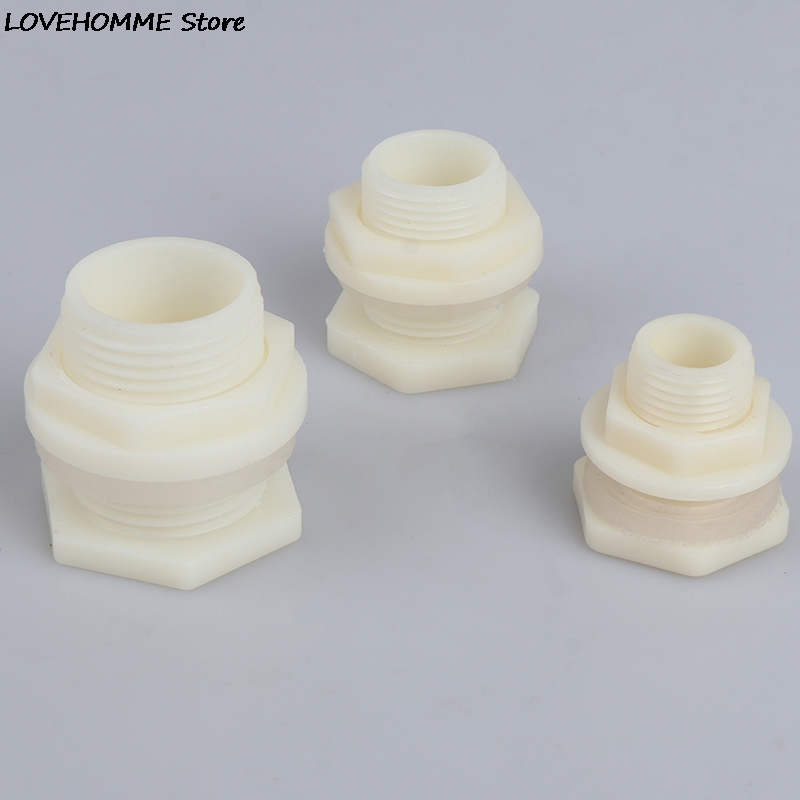 1pc ABS ID 20mm 25mm 32mm Fish Connector Tank Drain Pipe Accessories Aquarium Joints Water Pipe Fittings 1/2 Inch 3/4" Drainage
