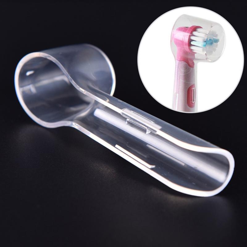 4Pcs Orale Elektrische Tandenborstel Beschermhoes Cap Voor Het Houden Van Stof Uit Voor Elektrische Tandenborstel Clear Plastic Cover Caps
