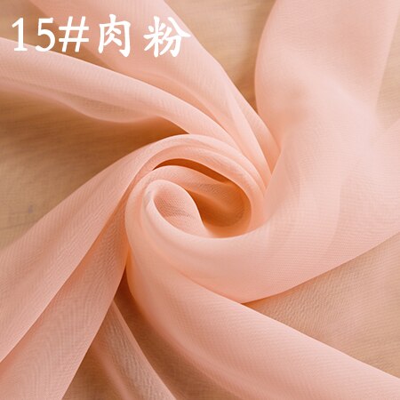 Chiffon Stof Jockey Garen Stof Pure Transparante Voering Hans Jurk Rok Voering Kleding Lente En Zomer: 15