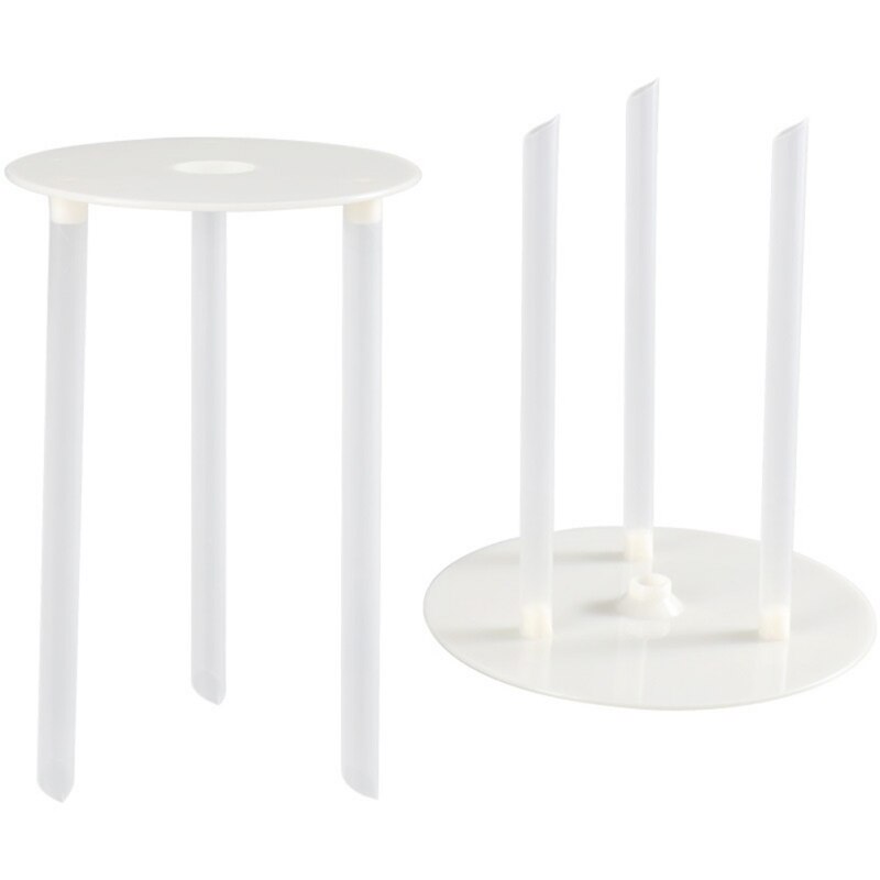 Keuken Diy Handgemaakte Bakken Multi-layer Cake Stand Rack Opslag Pijlers Met Ronde Spacer Unieke Tool