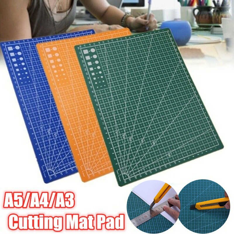 A3 Cutting Board Pvc Carving Rectangular Cutting Mat Grid Line Tool Plastic Patchwork Cut Pad DIY Sewing Supplie Tool