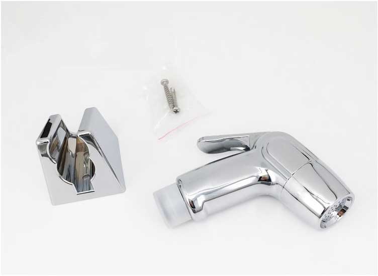 Toilet Abs Handheld Luier Sproeier Douche Set Bidet Sproeier Douche Kit Slang + Muurbeugel, Bidet Wc Spray: B