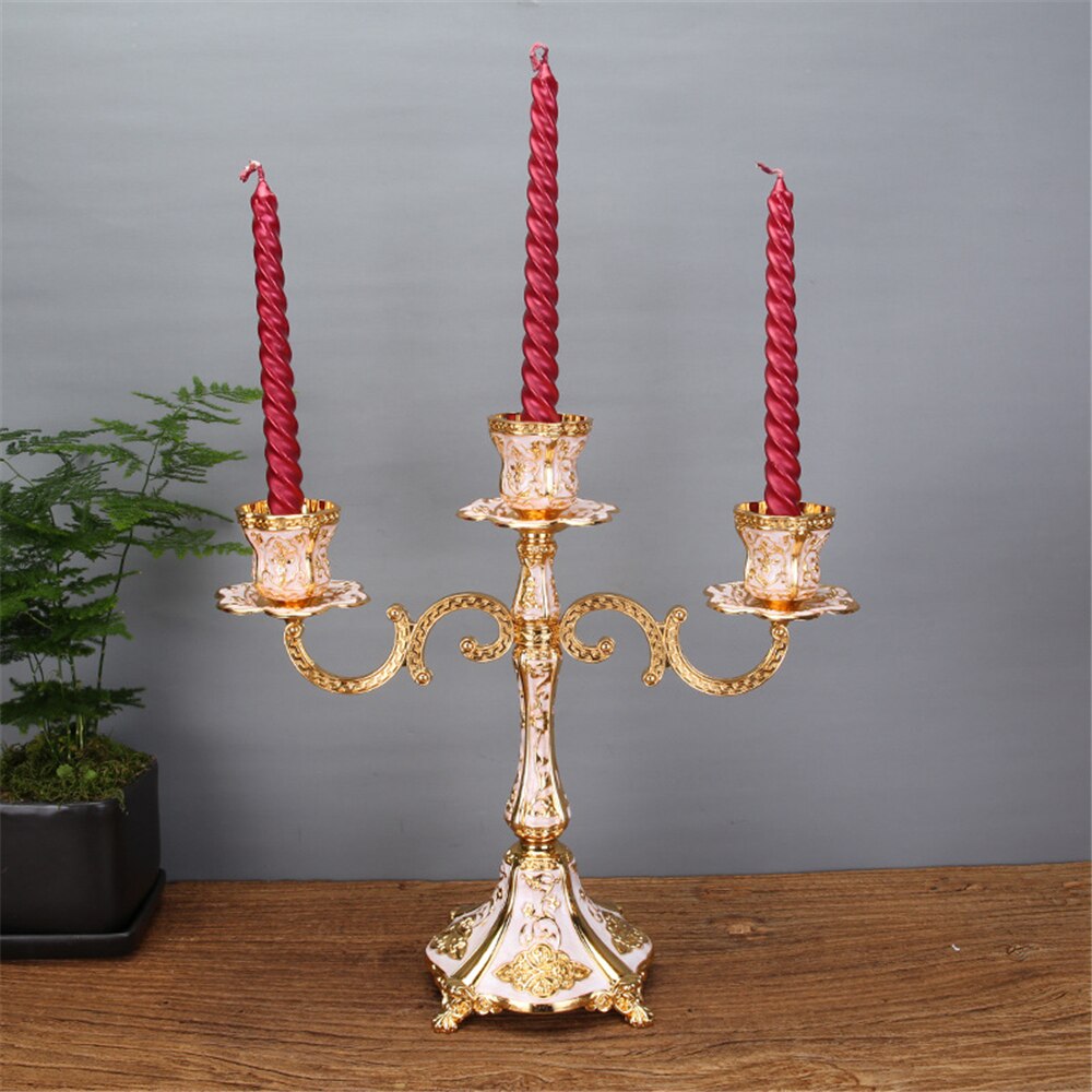 Imuwen metal lysestager lysestage luksus bordplade bryllup centerpieces lysestager til boligindretning lysestager