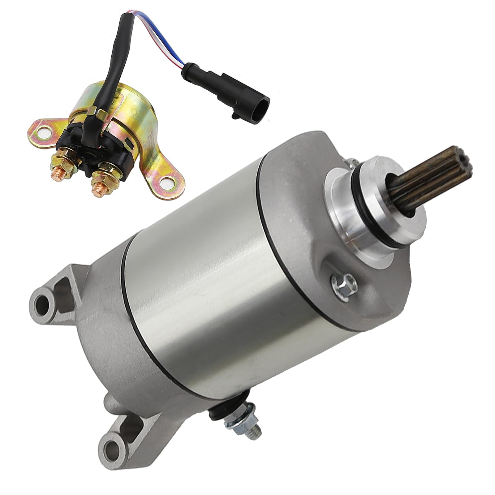 Starter and Relay ‎4013015 4014290 4014909 19486 19494 Replacement for Polaris Sportsman 570 450 14-20 ACE 570 500 14-19 RZR 570